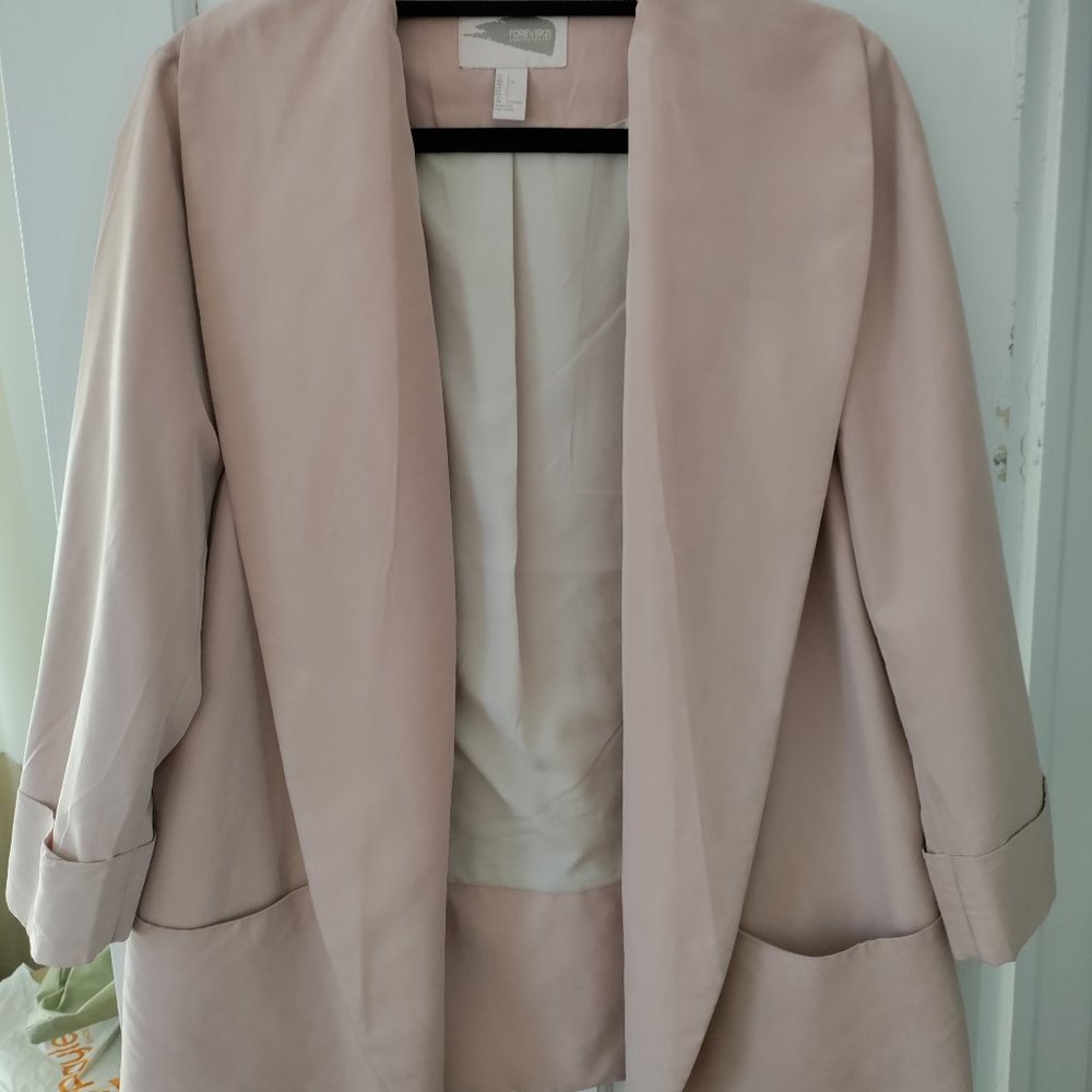 Women's Light Pink Blazer